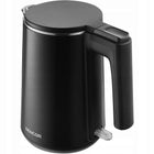 Elegancki Czajnik Elektryczny Sencor SWK 0156BK 1Litr 1500W stix 360 Czarny 1 l 1500 w metal, tworzywo sztuczne
