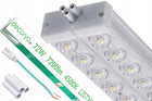 Lampa LED sufitowa robocza przemysłowa listwa oprawa liniowa 120cm 4500K do garażu warsztatu magazynu, biała aluminiowa