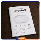 Brilum Plafon LED 12W IP54 z Czujnikiem Ruchu 4000K 1020lm Okrągły avesta R lampa sufitowa do łazienki, neutralna barwa