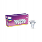 Żarówka LED GU10 philips 4.6W = 50W 355lm 2700K ciepła 36° premium 10 szt. reflektorowa do spotów i opraw sufitowych