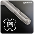 Zestaw dłut SDS+ 5 SZT. płaskie 250mm dłuto do betonu dłuta do bruzdowania do skuwania płytek, kucia, szpicak i łopatka