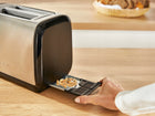 Toster opiekacz do kanapek tefal Subito TT5S1DE0 sandwich rozmrażanie na 2 kromki, 1300 w, regulacja opiekania