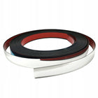 Listwa dekoracyjna ozdobna srebrna PVC 21mm chrom 10 metrów samoprzylepna taśma wykończeniowa, okleina, naklejka do