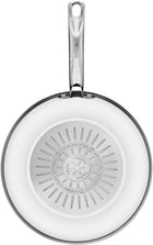Patelnia wok Tefal INTUITION 28 cm do dań stir-fry i kuchni azjatyckiej, można myć w zmywarce, srebrna