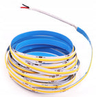 Zestaw LED linia COB 12V 24W 2mb neon Zasilacz DC taśma świetlna, biały neutralny, IP44, do podświetlenia wnętrz