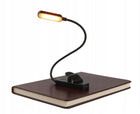 Lampka do czytania książek 34 CM bezprzewodowa nocna biurkowa USB z klipsem oświetlenie LED, ściemniana, akumulatorowa