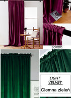 Gotowe zasłony welurowe velvet 140x270 na taśmie żabki różne kolory kotara do salonu i sypialni, zaciemniająca, beżowa
