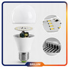 10x Żarówka LED E27 12W SMD 4000K neutralna Premium brilum nie mruga 1160 lm, tradycyjny kształt, do lamp i opraw