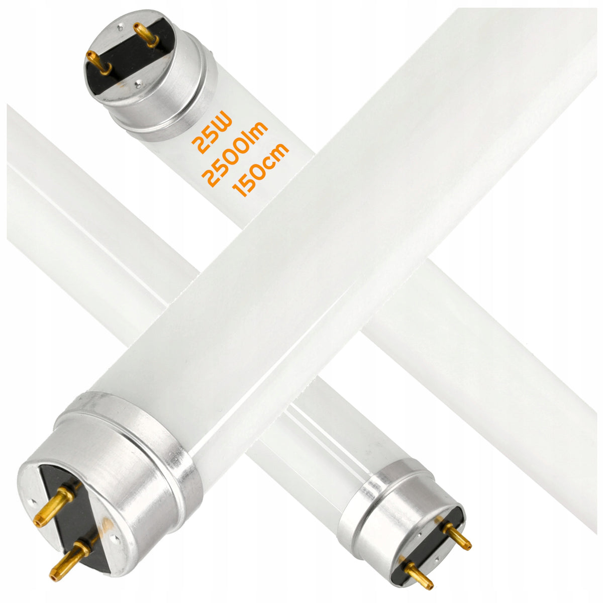 Świetlówka LED 150cm 25W 2500lm 4000K Tuba G13 T8 Do Opraw Hermetycznych lampa liniowa, neutralna biel, zamiennik do