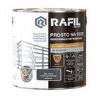 Rafil Na rdzę półmat szary grafitowy 2,5l farba olejno-ftalowa antykorozyjna do metalu, wydajność 10 m²/l