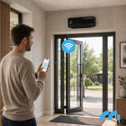KURTYNA POWIETRZNA MOCNY GRZEJNIK ENERGOOSZCZĘDNY WiFi PILOT TIMER 2000W z nagrzewnicą elektryczną 2000 W