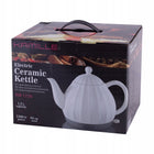 Czajnik elektryczny ceramiczny 1200W 1,2 l biały 1.2 l 1200 w ceramika