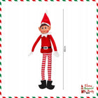 Oryginalny ELF psotnik elves behavin badly psotny skrzat chłopiec 40cm dekoracja bożonarodzeniowa, figurka świąteczna z