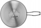 WMF Garnek do gotowania mleka Provence Plus 1,7l indukcja gaz stalowy rondel do podgrzewania płynów, do zmywarki i