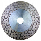 TARCZA DIAMENTOWA DO GRESU 125mm CIĘCIA SZLIFOWANIA PŁYTEK GLAZURY 45 STOPN beton, cegła, kamień, szkło, ceramika