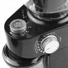 Elektryczny młynek do kawy żarnowy Łucznik regulacja mielenia czarny 200W 240 g 200 w metal mielenie kawy