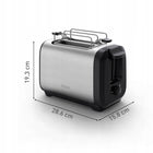 Toster opiekacz do kanapek tefal Subito TT5S1DE0 sandwich rozmrażanie na 2 kromki, 1300 w, regulacja opiekania
