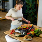Grill elektryczny Yoer Opiekacz Panini 2000W +Prog czasu temp + opcj. gofry nominalna