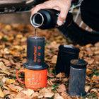 Zaparzacz do kawy - AeroPress Go praska podróżna, ekspres tłokowy, 237 ml, na 3 filiżanki, polipropylen
