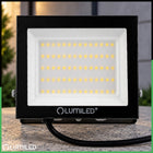 Naświetlacz LED Halogen 50W 5000LM IP65 Zewnętrzny Reflektor do Garażu Slim lampa robocza, oświetlenie warsztatowe