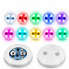 10X PODSTAWKA LED POD BUTELKĘ SZKLANKĘ KUBEK NAKLEJKA ŚWIECĄCA ZESTAW podkładki