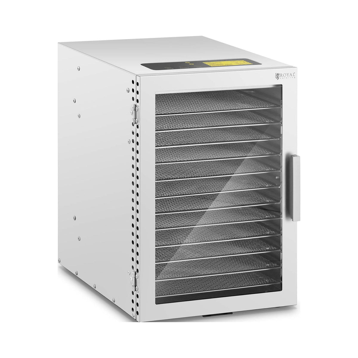 Suszarka do żywności 800W 12 rusztów Royal Catering RCDA-500/45S / 10011617 Dehydrator spożywczy, owoce, warzywa