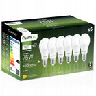6x Żarówka LED E27 A60 10W = 75W 1100lm 4000K 260° lumiled NIE mruga źródło światła do lamp, neutralna biel, zamiennik