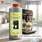 Środek Płyn Do Czyszczenia systemów mlecznych Obiegu Mleka spieniacza 1l środek czyszczący