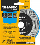 Tarcza diamentowa 125 do cięcia pod kątem 45 stopni gresu shark Extreme "x" ze 171 sztuk