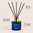 Dyfuzor Zapachowy Patyczki Zapachowe sorvella Blue Angel 120 ml Orientalny odświeżacz powietrza, aromatyzer