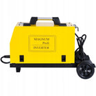 Spawarka magnum MIG 200W MMA migomat 2w1 igbt 230v półautomat spawalniczy, elektrody do 4 mm, LCD, koła, regulacja