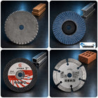 Zestaw tarcze do szlifierki 75 MM cięcia metalu drewna betonu listkowa 75mm 7 szt.