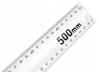 Kątownik budowlany uniwersalny aluminiowy 500x235 przymiar stolarski, do trasowania i wyznaczania kątów, narzędzie