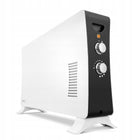 Grzejnik elektryczny energooszczędny konwektor nadmuch termostat EWH-2000W 680 mm 420 mm grzewcza biały
