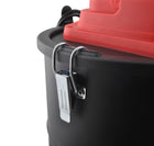 Odkurzacz Przemysłowy Bezworkowy do Kominka Popiołu Gruzu Pieca Grilla 15l filtr H, 1200 w, przepływ 35 l/s, zasilanie