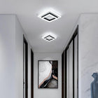 Lampa Sufitowa LED Plafon Czarny Kwadratowy Natynkowy 30W 6500K oprawa przysufitowa do wnętrz, zintegrowane źródło