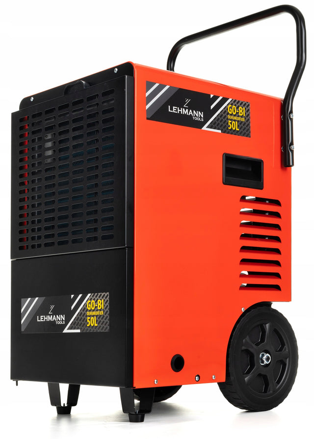 Osuszacz powietrza przemysłowy pochłaniacz wilgoci 900W budowlany 50L/24H 900 w
