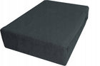 Prześcieradło Frotte Figaro 200x220 z gumką grube na materac, szare, tekstylia do sypialni