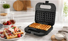 Opiekacz gofrownica grill 3W1 toster do kanapek sandwich tostów 1500W mocny nominalna czarny