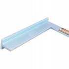 Richmann stalowy kątownik ze stopką 300x180x25 MM grubość 5 MM C1322 do prac stolarskich, trasowania i kontroli kątów