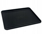 Mata do suszenia naczyń ociekacz podkładka 43cm x 32cm czarna plastikowa tacka pod suszarkę kuchenną