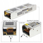 Zasilacz montażowy 12V 80W slim do LED taśm cctv adapter napięcia, przetwornica do kamer monitoringu i oświetlenia