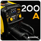Spawarka inwertorowa migomat GAZ bez gazu 200A MIG MAG MMA TIG lift flux urządzenie spawalnicze 230V, elektrody do 5