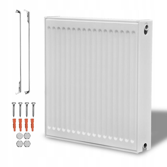 Grzejnik stalowy płytowy panelowy dolny V22 600x600 600 mm grzewcza biały