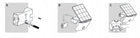 13489 Naświetlacz Solarny LED Lampa z Czujnik Ruchu PIR Zmierzchu Biała oświetlenie zewnętrzne 600 lm 4000 K IP44