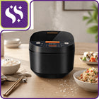 Garnek do gotowania ryżu urządzenie szybkowar Multicooker ryżowar czarny 5 l 900 w