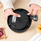 Czajnik elektryczny bezprzewodowy mocny 2200W czarny stalowy 1,5 L 1.5 l 2200 w ceramika, tworzywo sztuczne