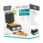 Gofrownica 2 gofry 1600W inox regulacja mocy Teesa nominalna
