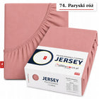 Prześcieradło jersey z gumką 160x200 bawełna na wysoki materac 30 cm kolory 160x200cm 180 cm