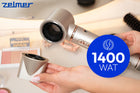 Lokówko-suszarka zelmer 7W1 ceramiczna wielofunkcyjna + jonizacja 1400W 1400 w